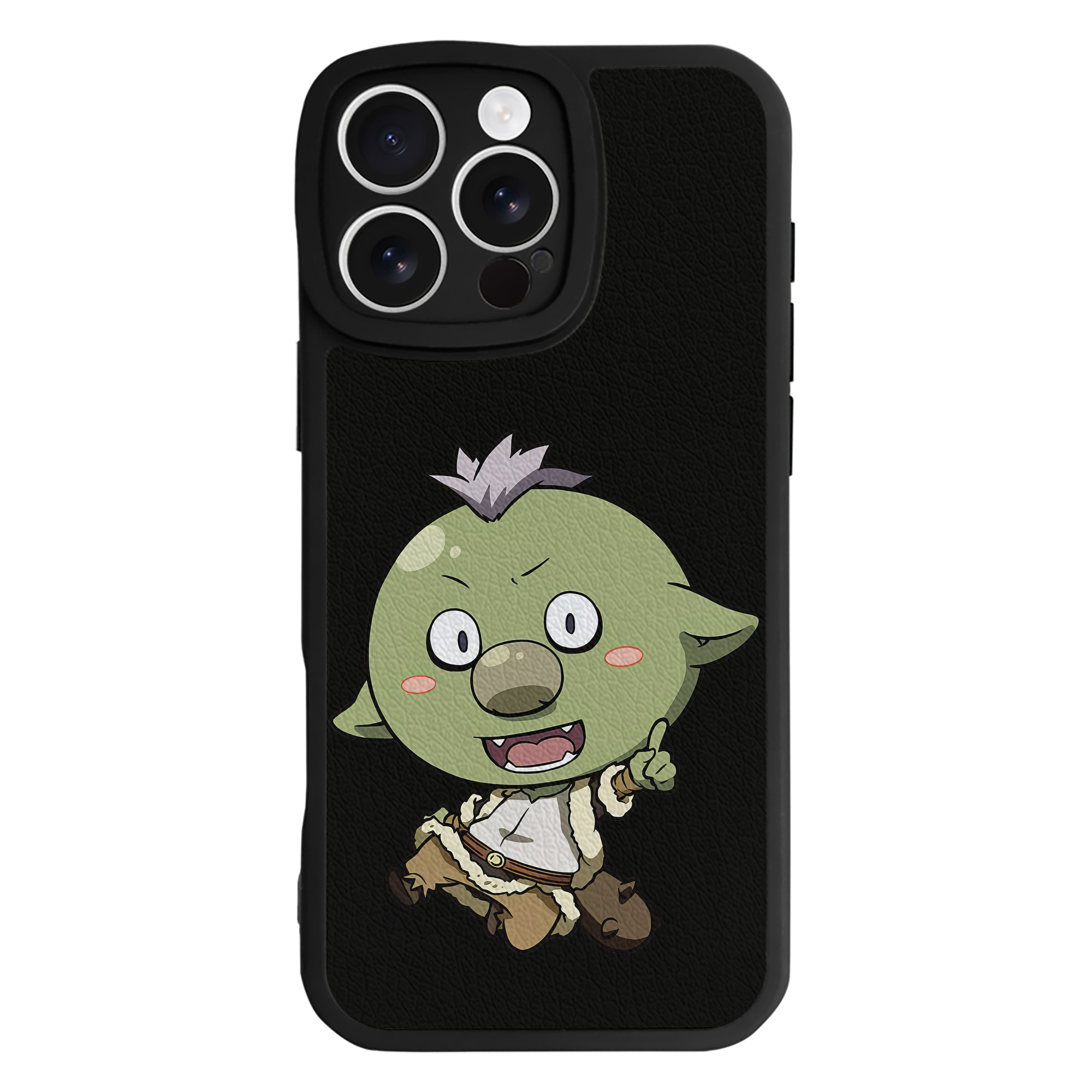 （画像用） 転スラ Regarding Reincarnated to Slime 【iPhone 16シリーズ対応】シリコンスマホケース（レザー調） 材質：シリコン